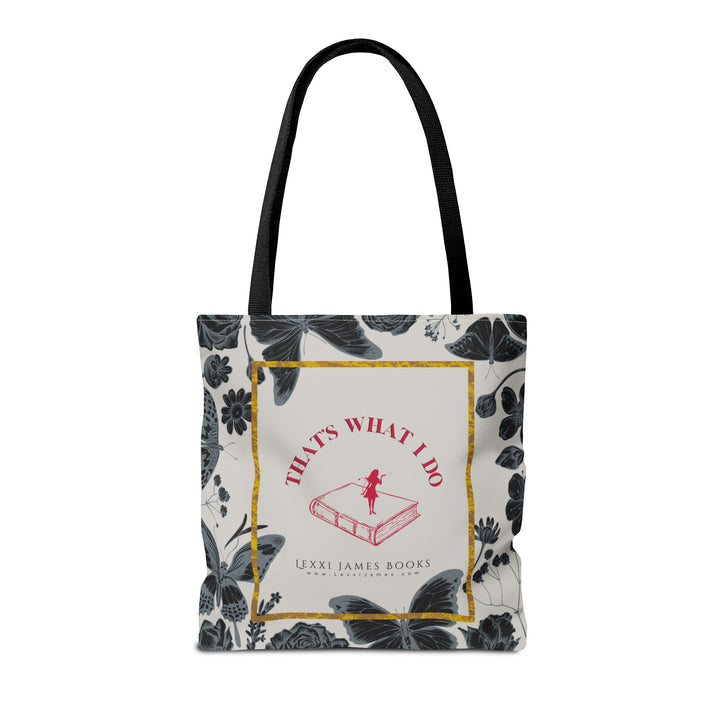 “I Read Books and I Know Things” Tote Bag | Smart Style for Book Lovers