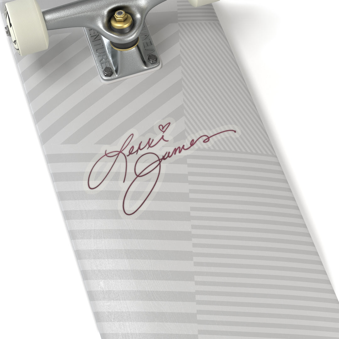 Lexxi James Name Plate Sticker | For That Personalized, Signed-Book Feel