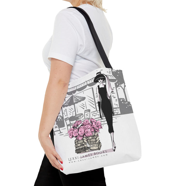 "Breakfast at Bookshops" Tote Bag | For the Romance Reader